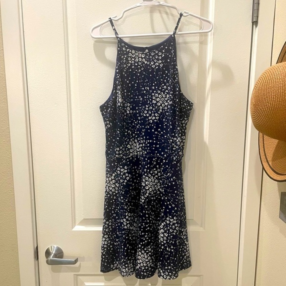 NEW…Fortune + Ivy Navy/White Floral Dress